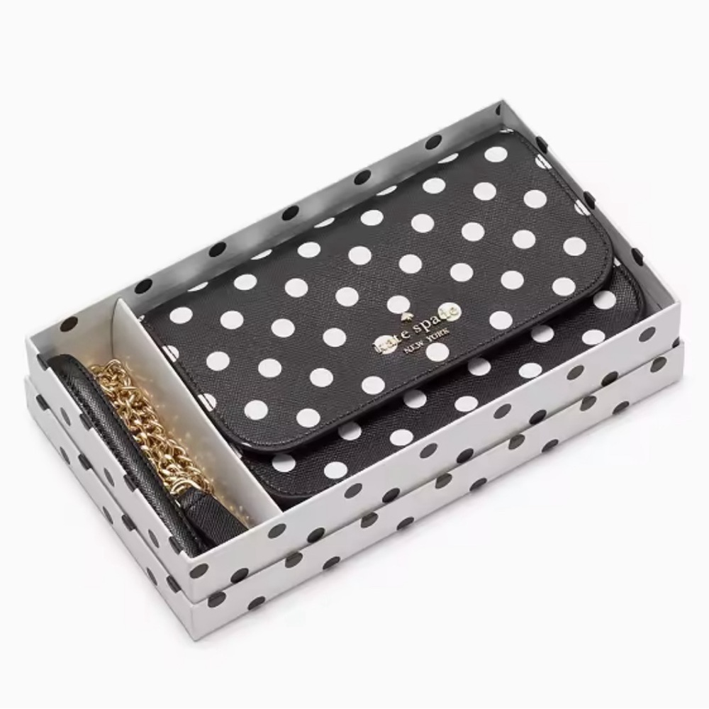 New Kate Spade Cheers Boxed Crossbody Purse